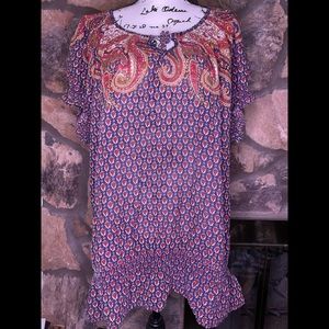 Nine West multicolor blouse